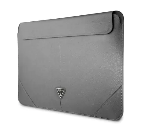 GUESS Saffiano Triangle Metal Logo Computer Sleeve 13 & 14