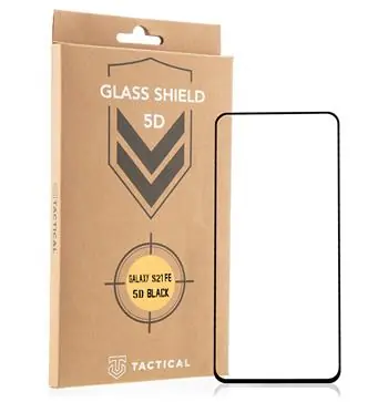 Tactical Glass Shield 5D sklo pro Samsung Galaxy S21 FE 5G černá 