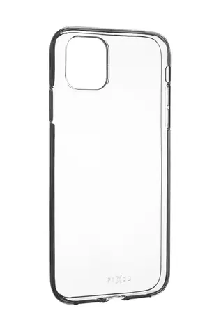 FIXED Slim TPU gelové pouzdro AntiUV pro Apple iPhone 11 čirá