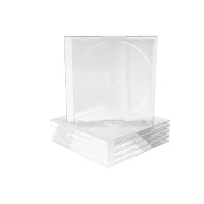 MediaRange CD Jewelcase pro 1 disk transparentní (100ks)