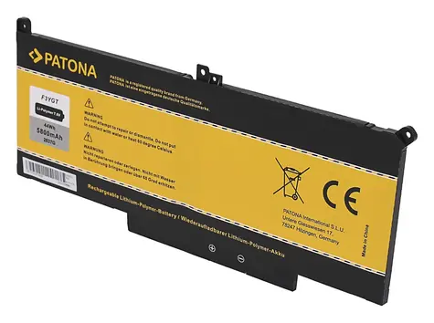 PATONA baterie pro Dell Latidute E7270/E7470 / 5800mAh / Li-Pol / 7.6V
