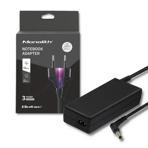 Qoltec 50056 adapter pro notebooky Lenovo 40W 20V 2A 5.5x2.5