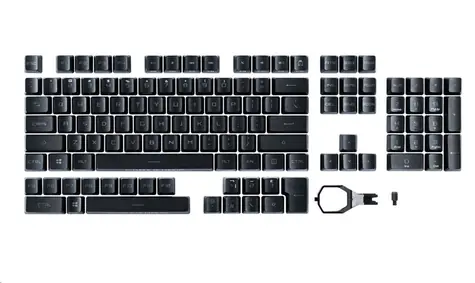 ASUS ROG PBT DOUBLESHOT KEYCAP SET pro ROG RX Switche / set herních kláves do klávesnice / ENG layout
