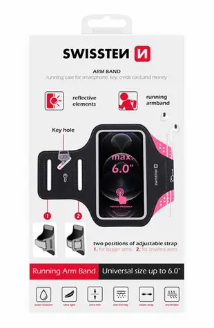 SWISSTEN ARMBAG CASE pouzdro pro 6