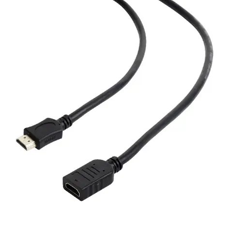 Gembird CC-HDMI4X-10 Standard kabel HDMI-M - HDMI-F 3m černá / stíněný / zlacené kontakty 