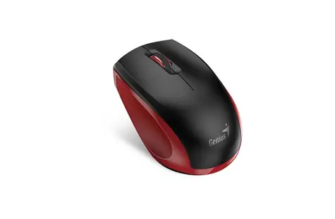 Genius NX-8006S černo-červená / 1600 dpi / Blue-Eye senzor / bezdrátová / tichá