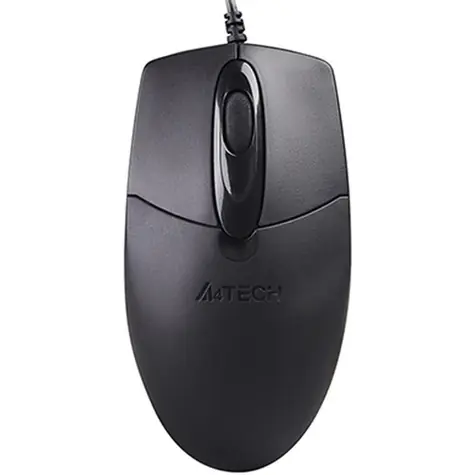 A4tech OP-720 černá / Optická myš / 1200 DPI / 3 tlačítka / USB / 1.5 m