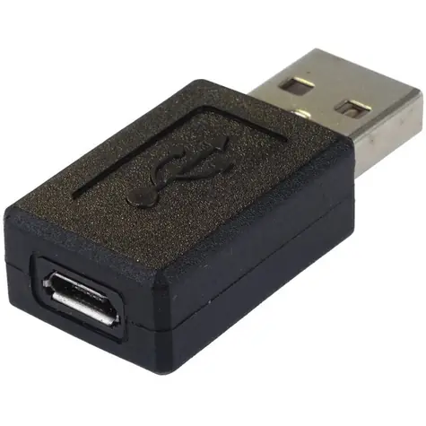 PremiumCord USB redukce micro USB-B Female - USB-A Male