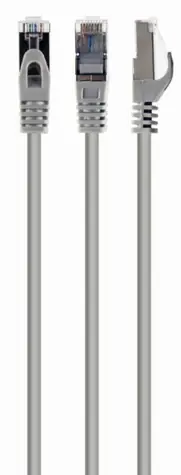 Gembird PP6A-LSZHCU-5M kabel RJ45 Cat.6A šedá / 5 m