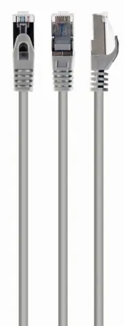 Gembird PP6A-LSZHCU-10M kabel RJ45 Cat.6A šedá / 10 m