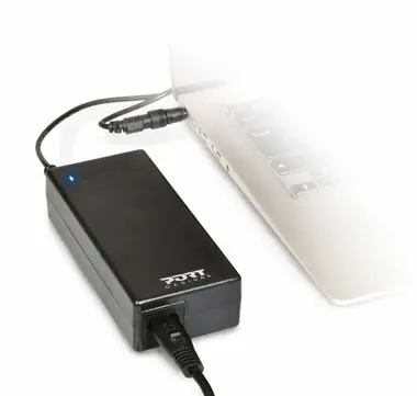 PORT CONNECT univerzální napájecí adaptér pro notebooky HP 65-90W / 5x HP napájecí konektor