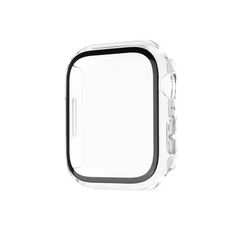 FIXED Pure Ochranné pouzdro s temperovaným sklem pro Apple Watch 41mm čirá