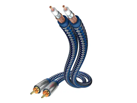 In-akustik Premium Audio kabel  1.5 m / 2x Cinch (M) - 2x Cinch (M)