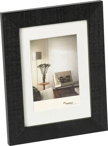 Walther Home 10x15 Dřevěný foto rám černá