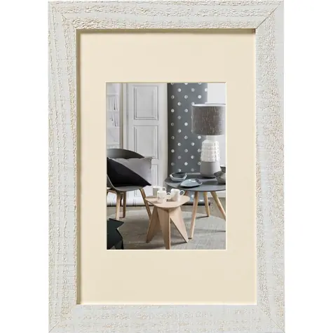Walther Home 13x18 Dřevěný foto rám světle šedá 