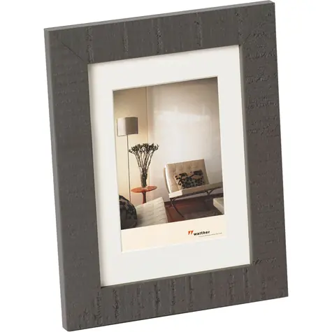 Walther Home 15x20 Dřevěný foto rám šedá 