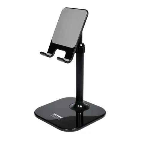 PORT CONNECT ergonomický stojan na smartphone černá / pro telefony do tloušťky 1.6 cm
