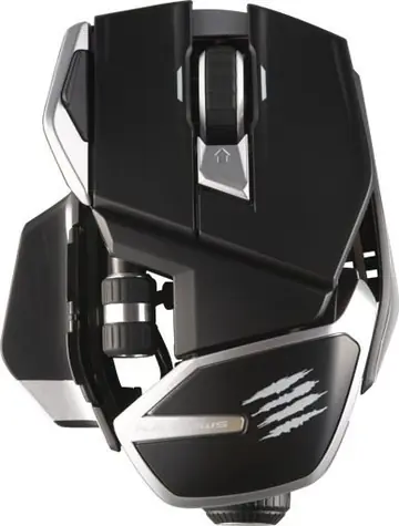 MadCatz R.A.T DWS černá / Bezdrátová herní myš / Optická / 16000dpi / 14 tlačítek / BT 5.0 + RF 2.4 GHz