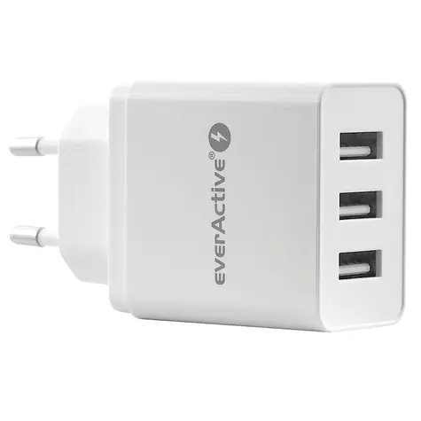 EverActive SC-300 / Nabíječka / 3xUSB / 5V / 2.4A