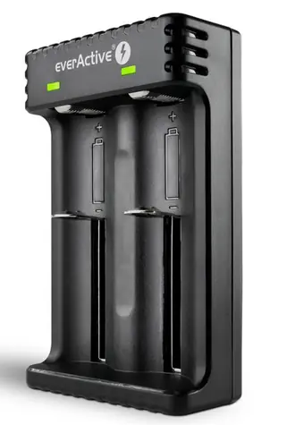 EverActive LC200 /  Nabíječka pro Li-ion články / 3.6/3.7 V / 2x 1A