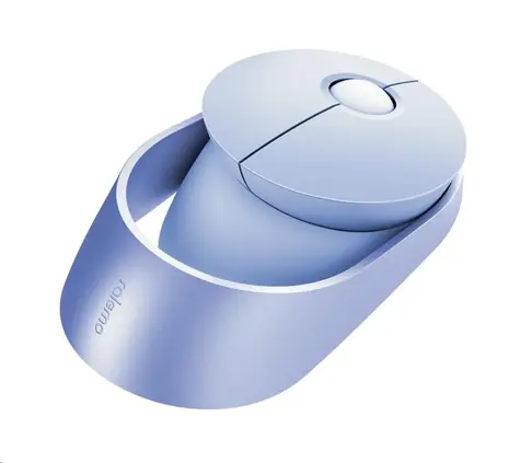 Rapoo Ralemo Air 1 silent Multi-mode fialová / bezdrátová optická myš / 1600DPI / 3 tlačítka / 2.4Ghz / BT 3.0 a 4.0 /  