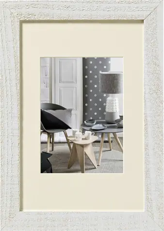 Walther Home 30x40 Dřevěný foto rám polární bílá 