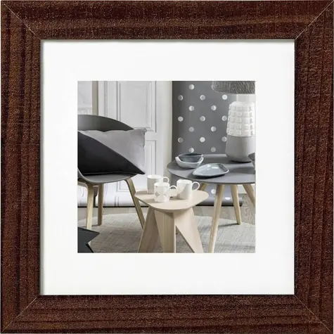 Walther Home 40x40 Dřevěný foto rám hnědá 