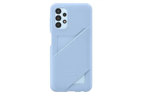 SAMSUNG zadní kryt s kapsou na kartu pro Samsung Galaxy A13 modrá