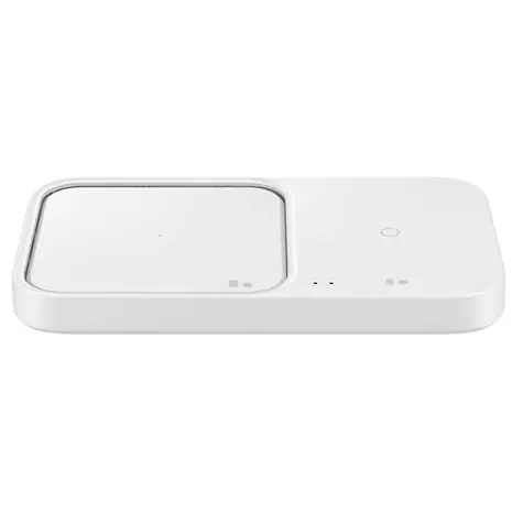 SAMSUNG Dual bezdrátová nabíjecí podložka bílá / 15W / USB-C / rychlé nabíjení
