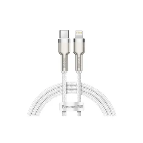 Baseus CATLJK-A02 Cafule bílá / kabel USB-C na Lightning / 20W / 1.5m