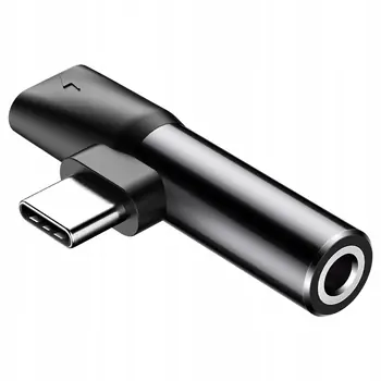 Baseus CATL41-01 redukce USB-C na Jack 3.5 mm černá