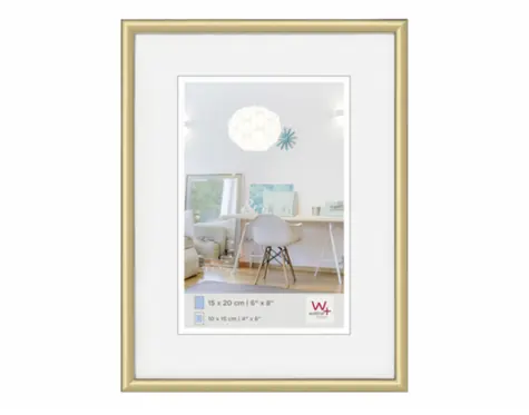 Walther New Lifestyle 15x20 Plastový foto rám zlatá 