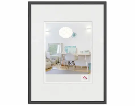 Walther New Lifestyle 18x24 Plastový foto rám černá 
