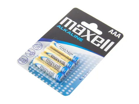 Maxell Alkaline Nenabíjecí baterie AAA / 4ks / Blistr