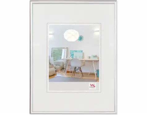 Walther New Lifestyle 18x24 Plastový foto rám stříbrná 
