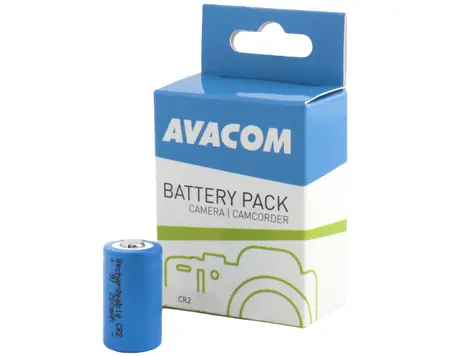 AVACOM Nabíjecí fotobaterie CR2 / 3V / 200mAh / 0.6Wh