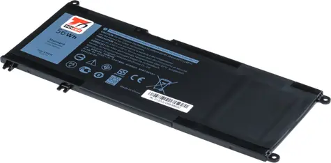 T6 Power Baterie pro Dell Insprion 17 7778 & 7779 & 7577 & Latitude 33801 / Li-Pol / 4 články / 3680 mAh / 56 Wh