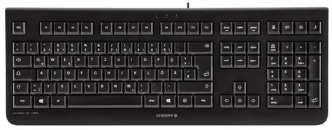 CHERRY JK-0800ES-2 černá / Kancelářská klávesnice / drátová / USB / ES layout