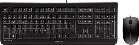 CHERRY JD-0800DE-2 černá / Set kancelářská klávesnice a myš / USB / DE layout