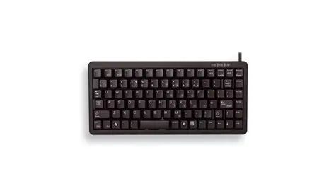 CHERRY G84-4100LCMEU-2 černá  / kompaktní klávesnice / drátová / USB / US layout 