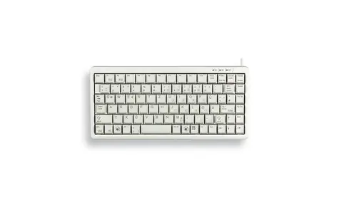 CHERRY G84-4100LCMEU-0 šedá / kompaktní klávesnice / drátová / USB / UK layou