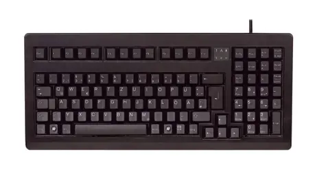 CHERRY G80-1800LPCDE-2 černá / Kancelářská klávesnice / drátová / USB / DE layout