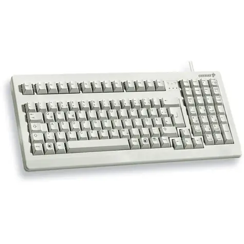 CHERRY G80-1800LPCEU-0 šedá /  Kancelářská klávesnice / drátová / USB / US layout 