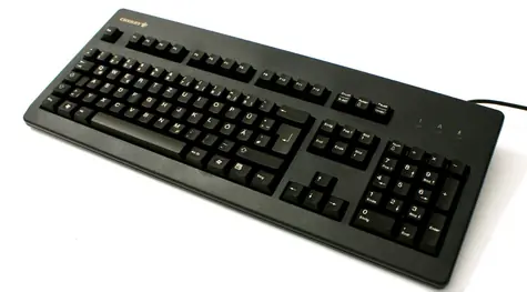 CHERRY G80-3000LPCDE-2 černá / Kancelářská klávesnice / drátová / USB / DE layout