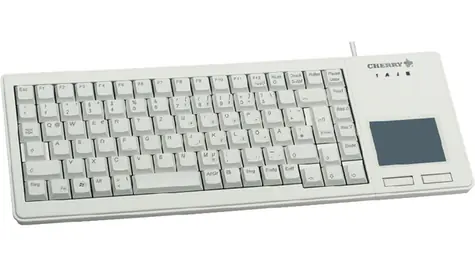 CHERRY G84-5500LUMDE-0 šedá / Klávesnice s touchpadem / drátová / USB / DE layout 