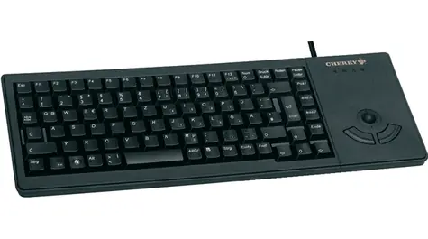 CHERRY G84-5400LUMDE-2 černá / Klávesnice s trackballem / drátová / USB / DE layout 