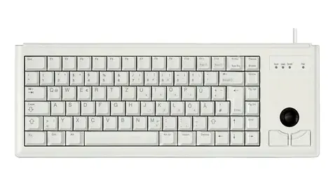 CHERRY G84-4400LUBDE-0 šedá / Klávesnice s touchpadem / drátová / USB / DE layout 