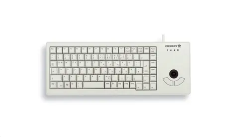 CHERRY G84-5400LUMEU-0 šedá / Klávesnice s touchpadem / drátová / USB / US layout 