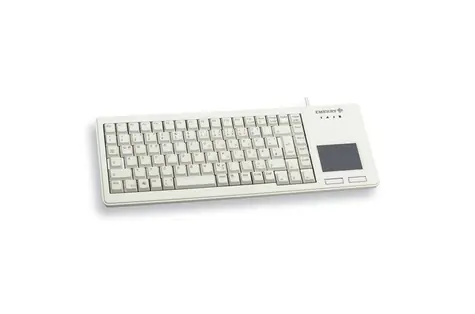 CHERRY G84-5500LUMEU-0 šedá / Klávesnice s touchpadem / drátová / USB / US layout 
