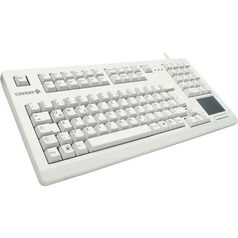 CHERRY G80-11900LUMDE-0 šedá /  Klávesnice s touchpadem / drátová / USB / DE layout 